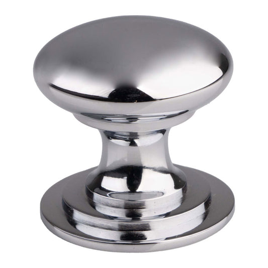 Victorian Polished Chrome Cabinet Knobs