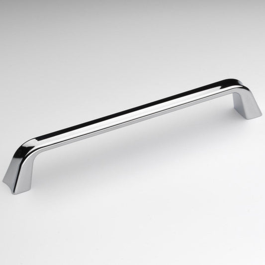 Chichester Polished Chrome Cabinet D Handle - 160mm Centres