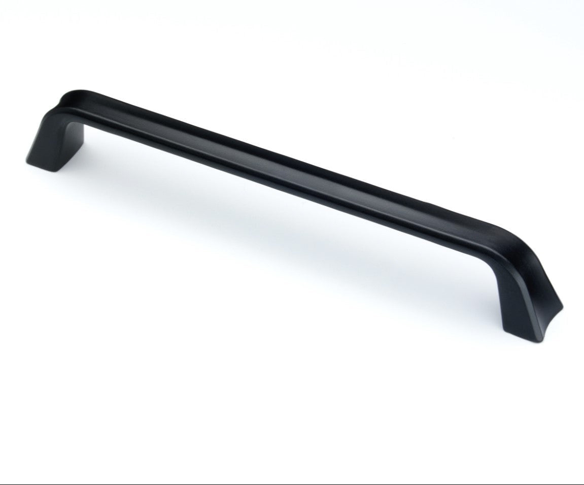 Chichester Matt Black Cabinet D Handle - 160mm Centres