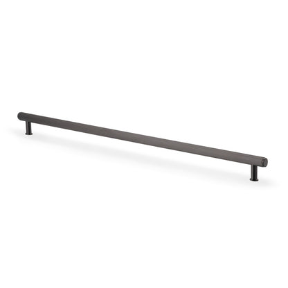 Crispin 448mm Dark Bronze PVD Reeded Cabinet T Bar Handle