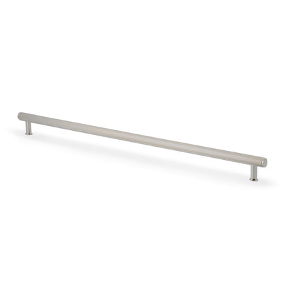 Crispin 448mm Polished Nickel Reeded Cabinet T Bar Handle