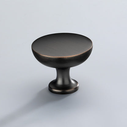 Crofts & Assindeer Dorchester Antique Copper Cabinet Knobs With 38mm Diameter