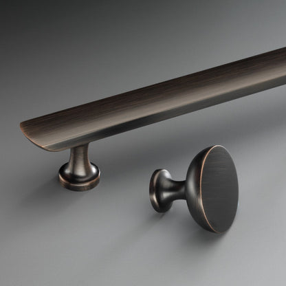 Crofts & Assinder Dorchester 38mm Cabinet Knob With Matching Handle