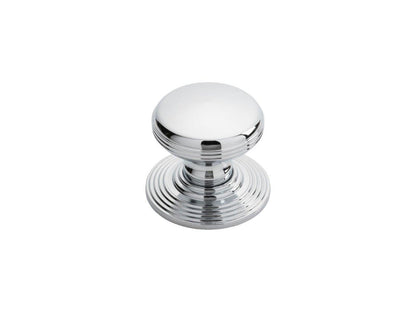 Delamain Polished Chrome Ringed Knob - 35mm
