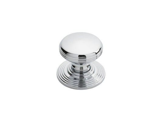 Delamain Polished Chrome Ringed Knob - 35mm