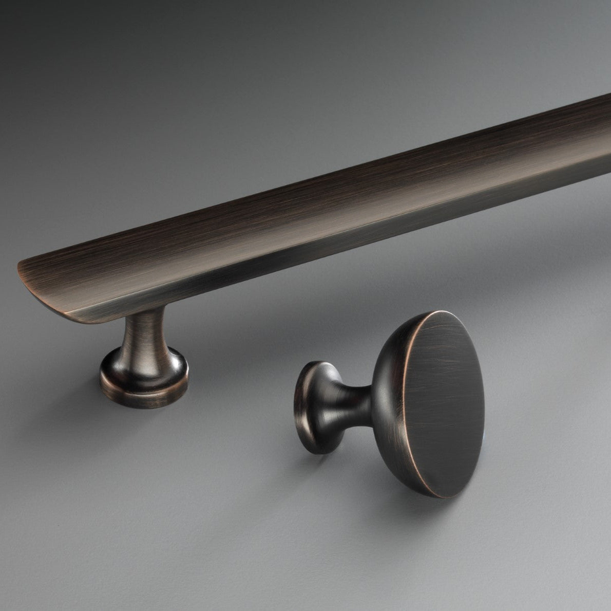 Dorchester American Copper Cabinet Bar Handle - 160mm Centres