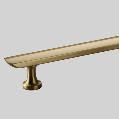 Dorchester Brushed Satin Brass Cabinet Bar Handle - 160mm Centres