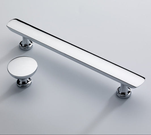 Dorchester Polished Chrome Cabinet Bar Handle - 160mm Centres
