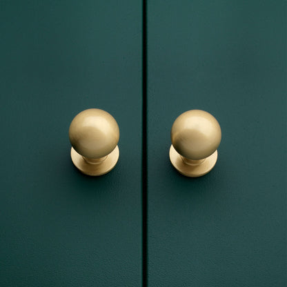 Douglas Brass Cabinet Knobs