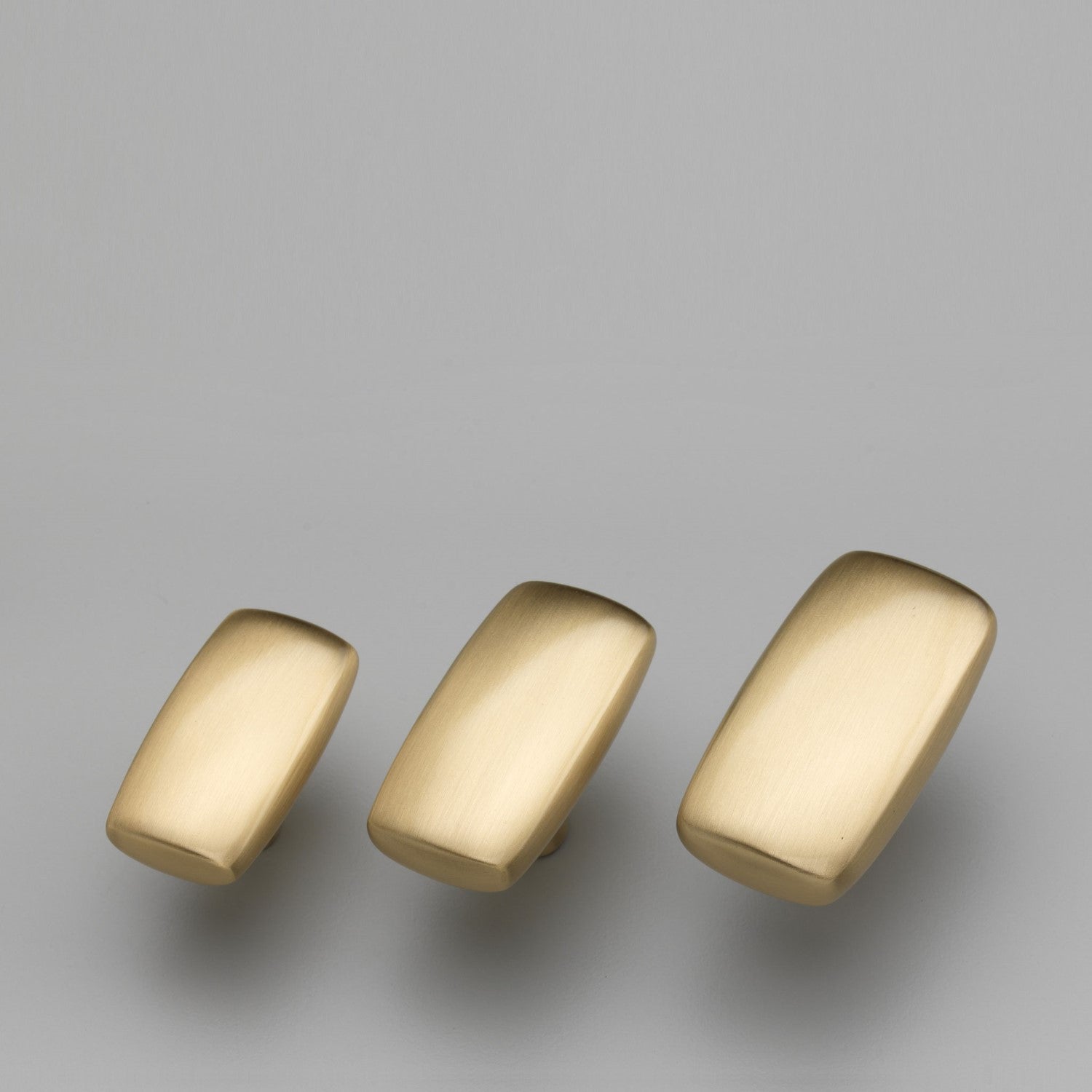 Edinburgh Solid Brass Cabinet Knobs in Brushed Satin Brass Finish