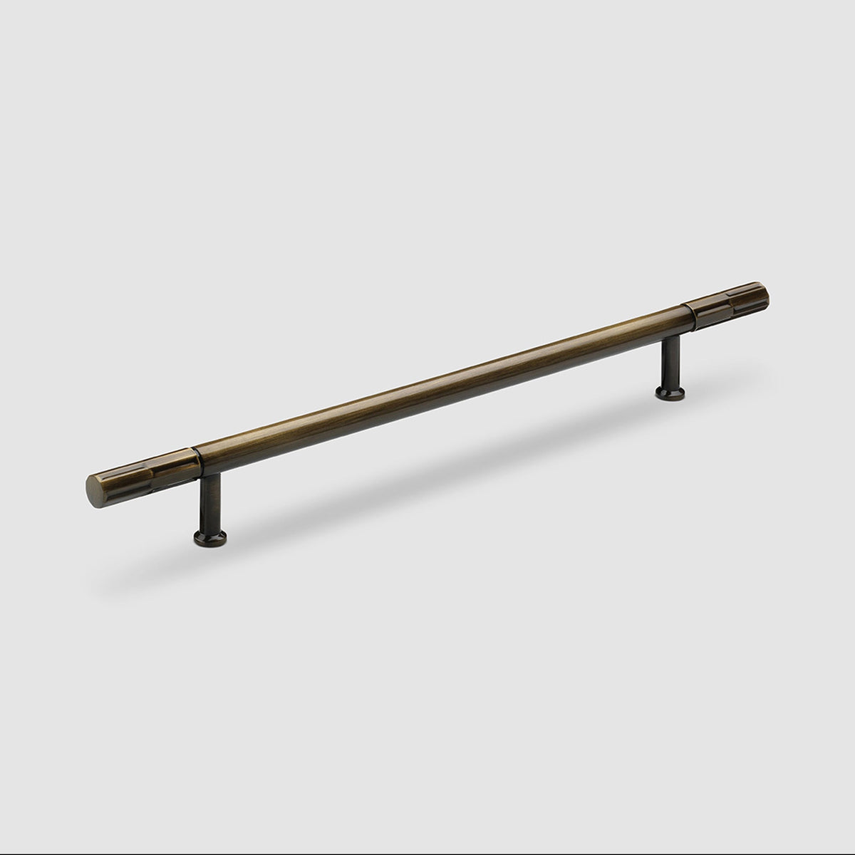 Crofts & Assinder Fenchurch cabinet bar handle in American Bronze, 256mm centres