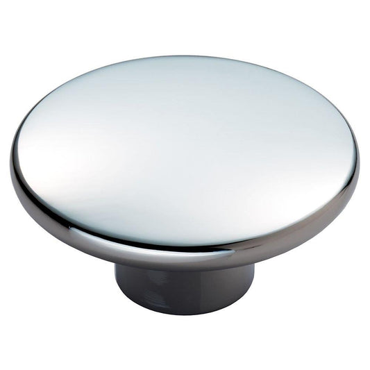 Meridian Polished Chrome Cabinet Knob - 49mm