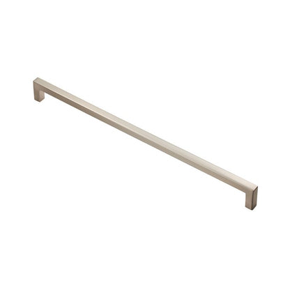 Satin Nickel Square Cabinet Bar Handle - 320mm Centres