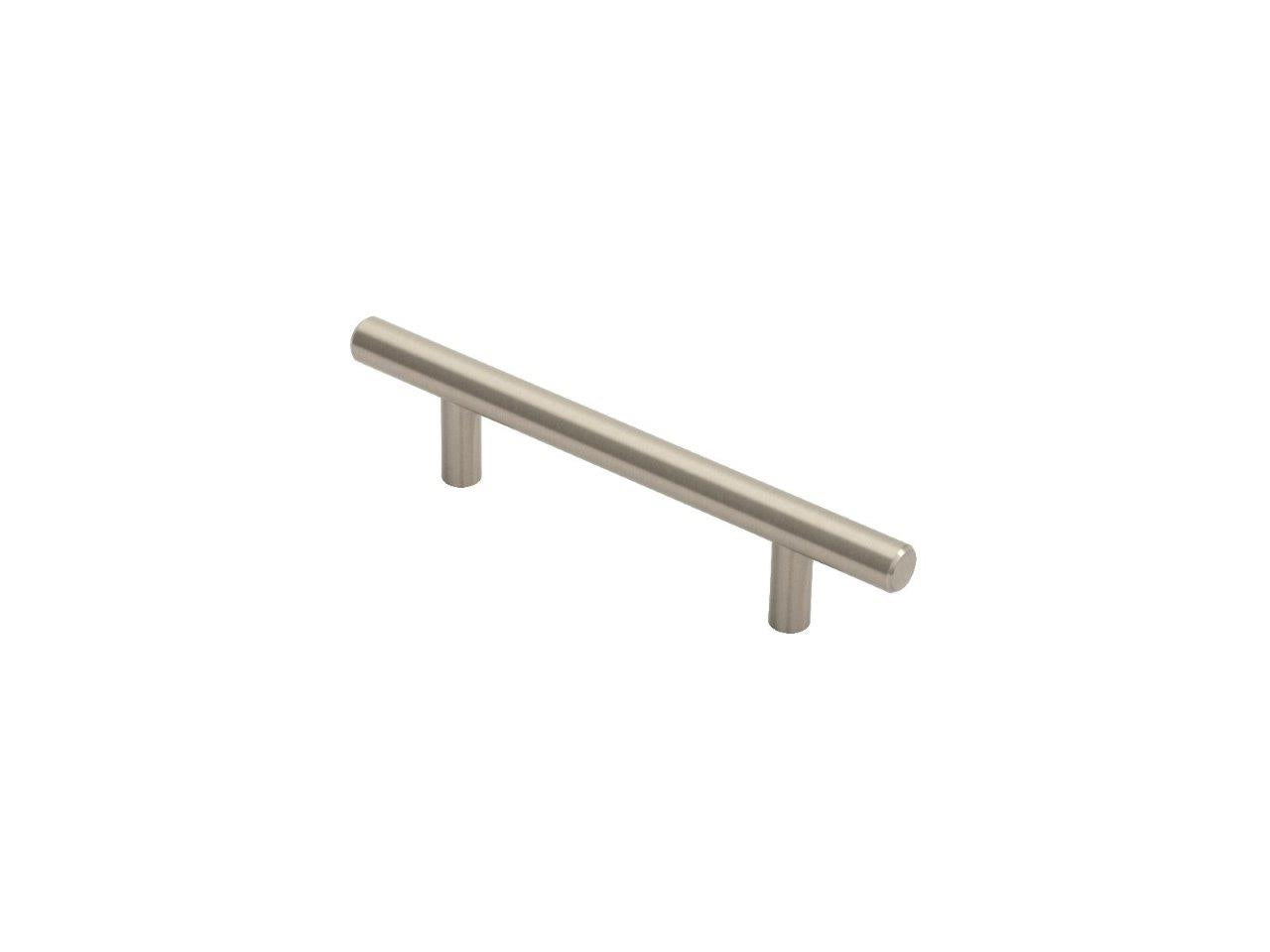 Satin Nickel T-Bar Cabinet Handle - 96mm Centres