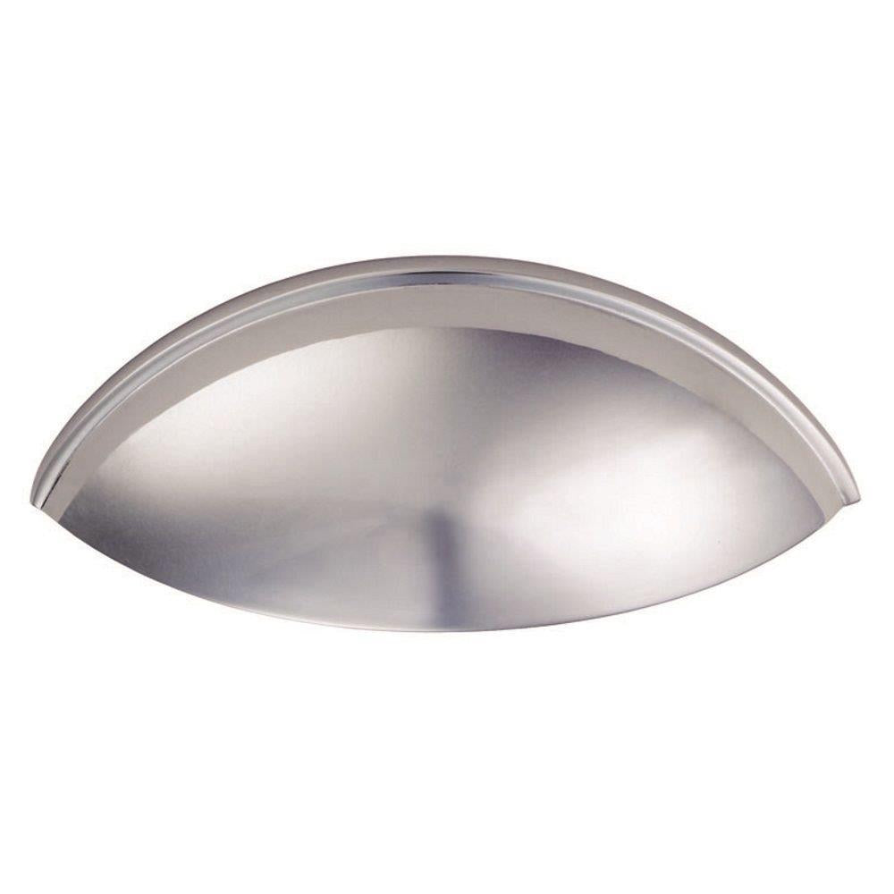 Polished Chrome Contemporary Cup Handle | 64mm Centres