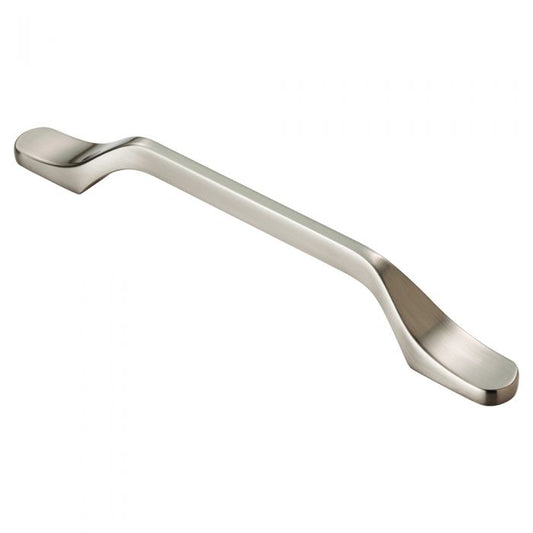 Leuci Cabinet Handle - Satin Nickel - 160mm Centres