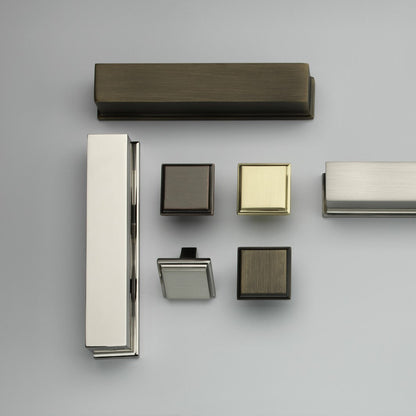 Hamilton Rectangular Cup Pull Handle - 128mm Centres