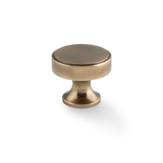 Havana Round Brass Cabinet Knobs