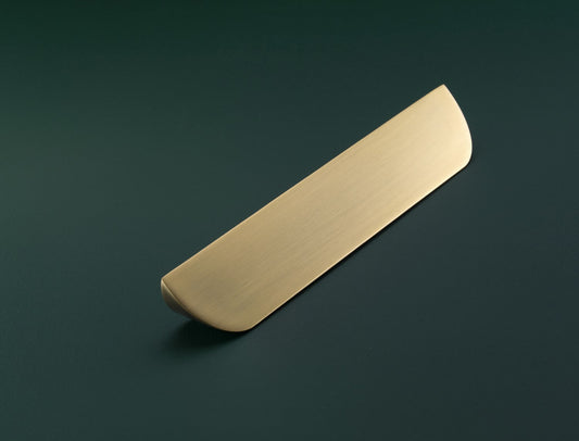 Kew Brushed Gold Cabinet Cup Pull Handle - 160mm Centres