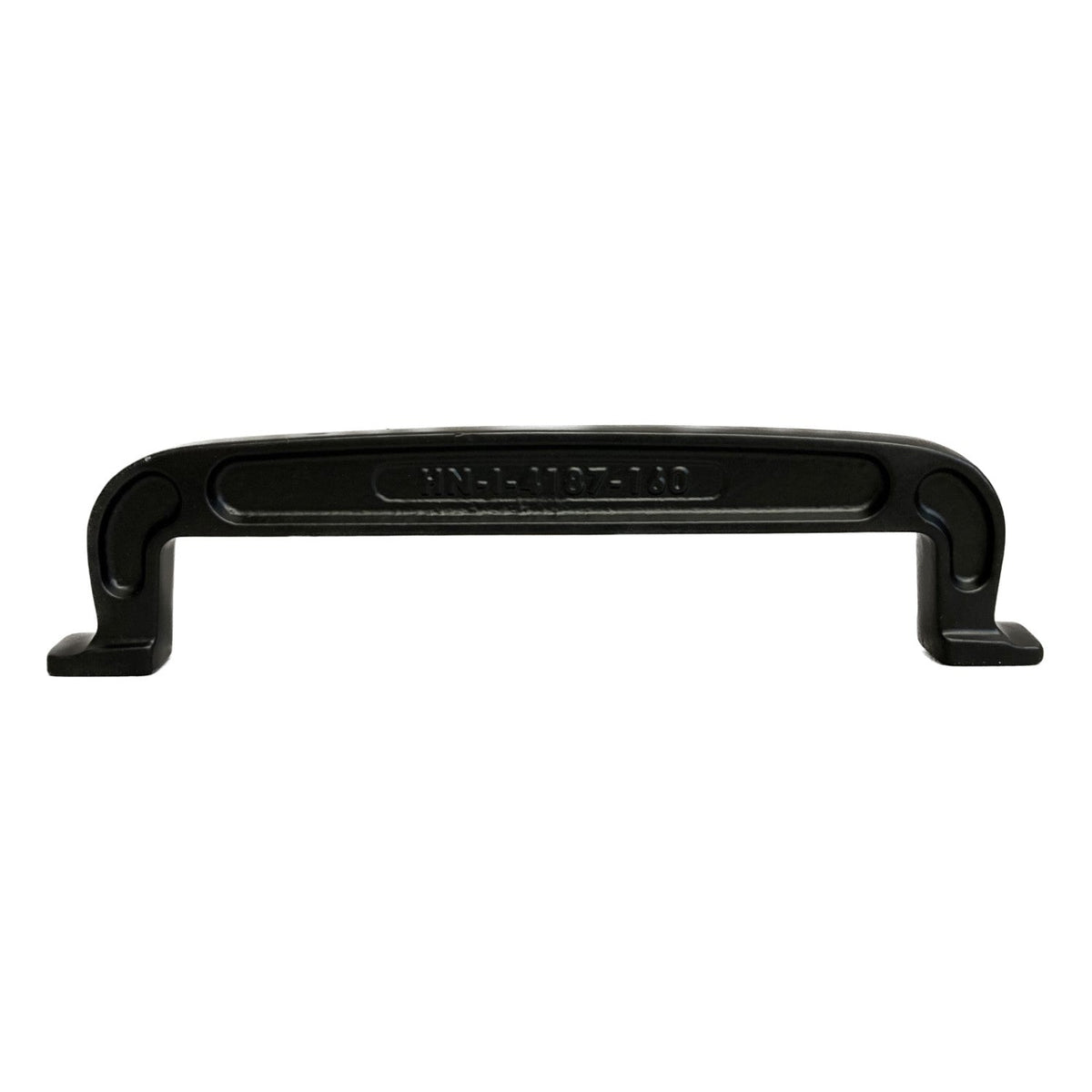 Kingston Matt Black Industrial Cabinet Bar Handle detail - 128mm Centres