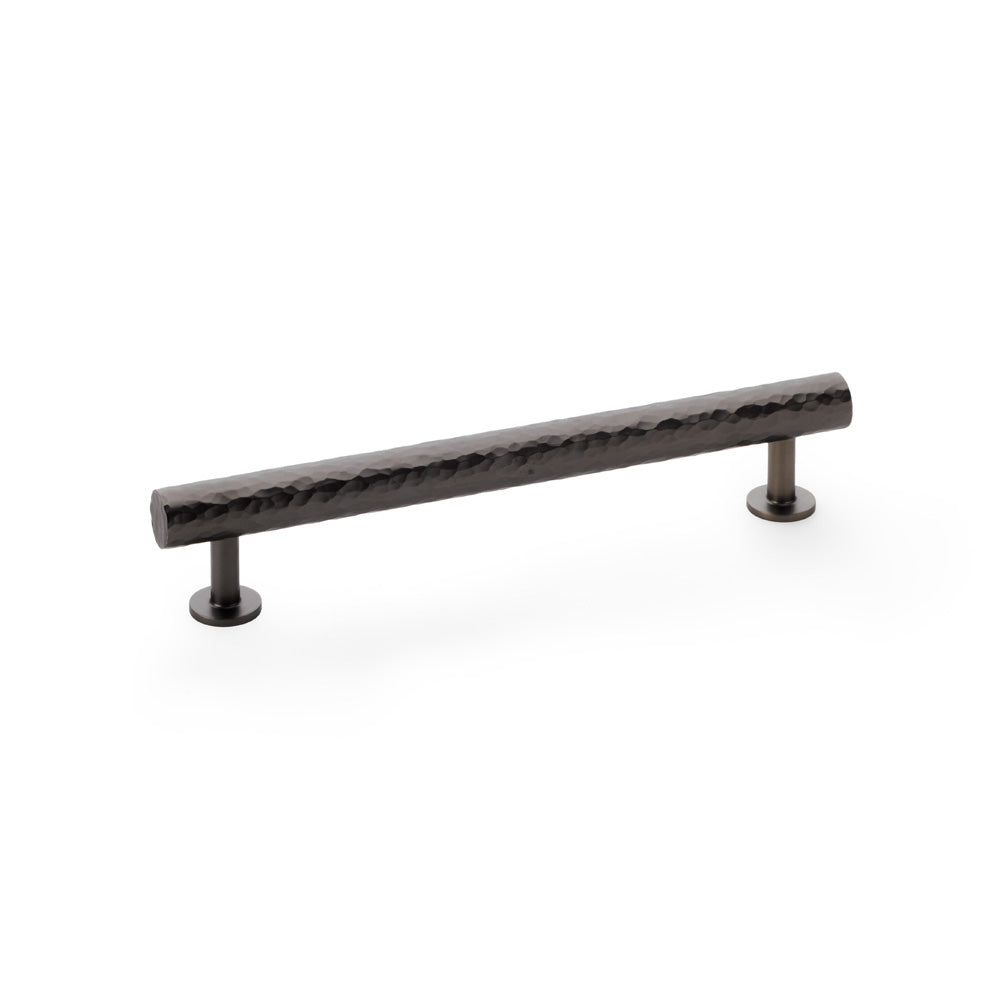Leila Dark Bronze Hammered Cabinet Bar Handles - 160mm Centres