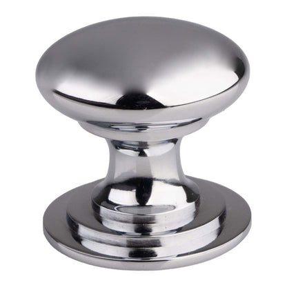 Victorian Polished Chrome Cabinet Knobs