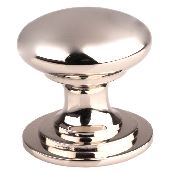 Victorian Polished Nickel Cabinet Knobs