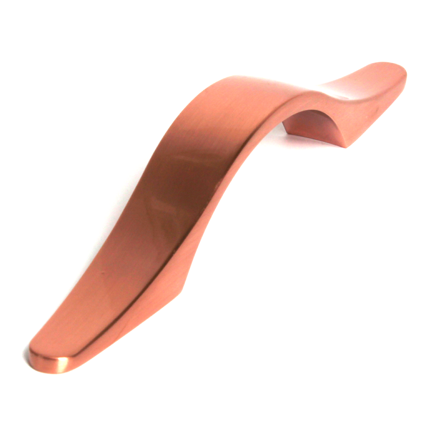 Malvern Brushed Copper Cabinet Bow Handle - 128mm Centres