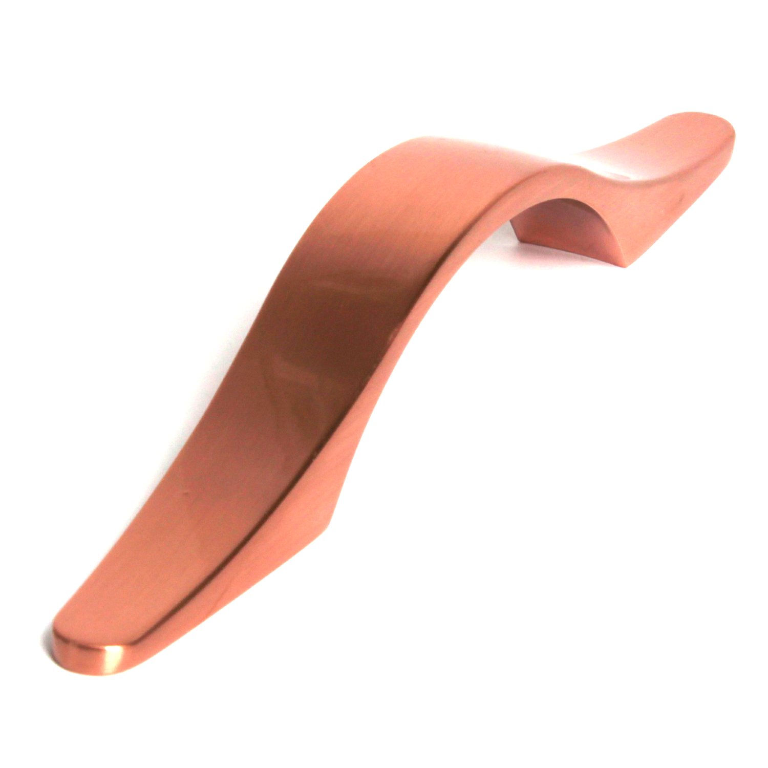 Malvern Brushed Copper Cabinet Bow Handle - 128mm Centres