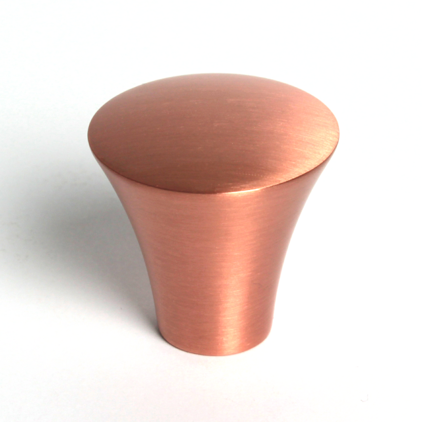 Malvern Brushed Copper Cabinet Knob - 30mm