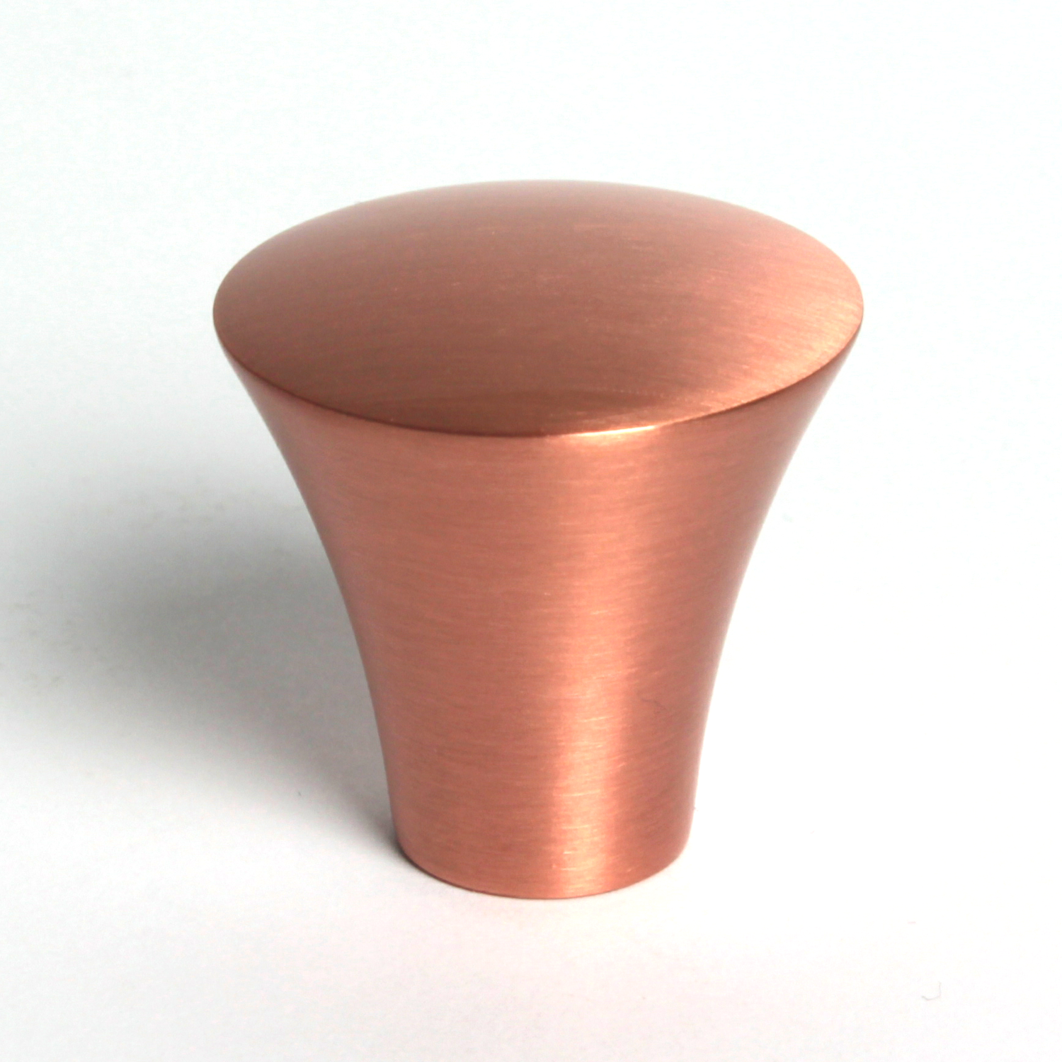Malvern Brushed Copper Cabinet Knob - 30mm