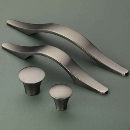 Malvern Gunmetal Cabinet Bow Handles