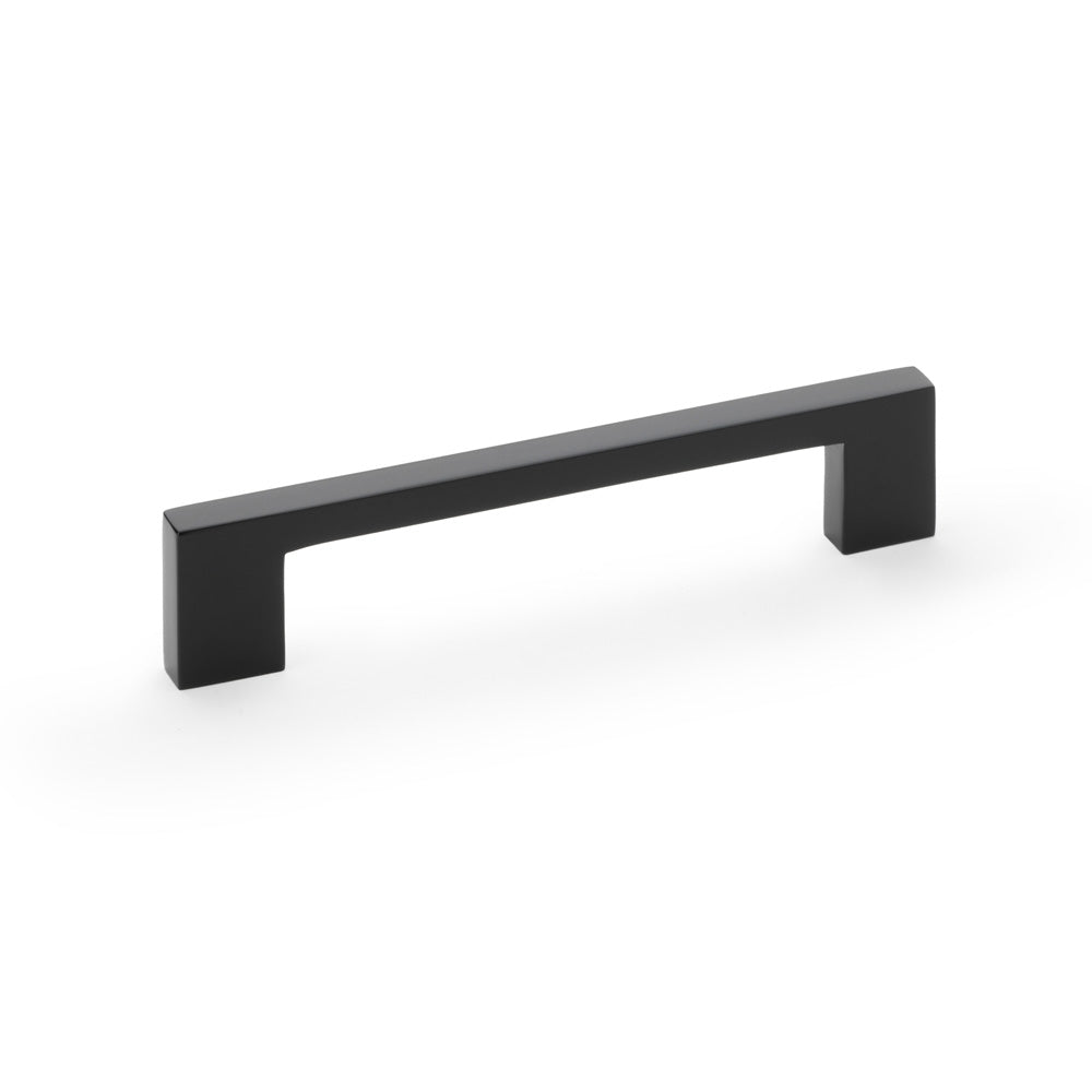 Marco Black Rectangular Cabinet Bar Handle - 128mm