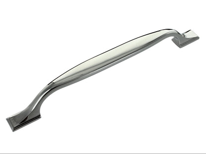 Marlborough Cabinet Handle in Polished Nickel - 160mm Centres