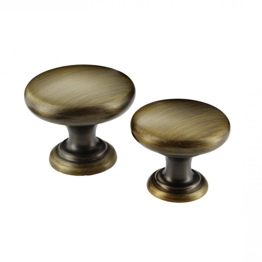 Monmouth American Bronze Cabinet Knob - 38mm