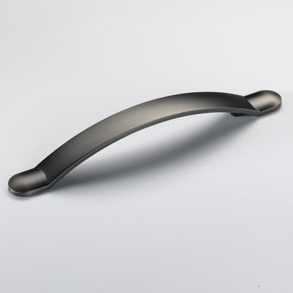 Monmouth Brushed Iron Cabinet Bow Handle - 128mm Centres