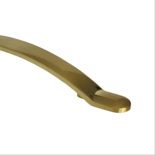 Monmouth Brushed Satin Brass Bow Cabinet Handles
