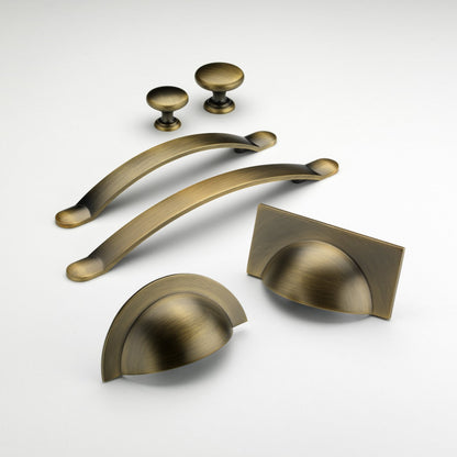 Monmouth American Bronze Cabinet Bow Handle - 160mm Centres