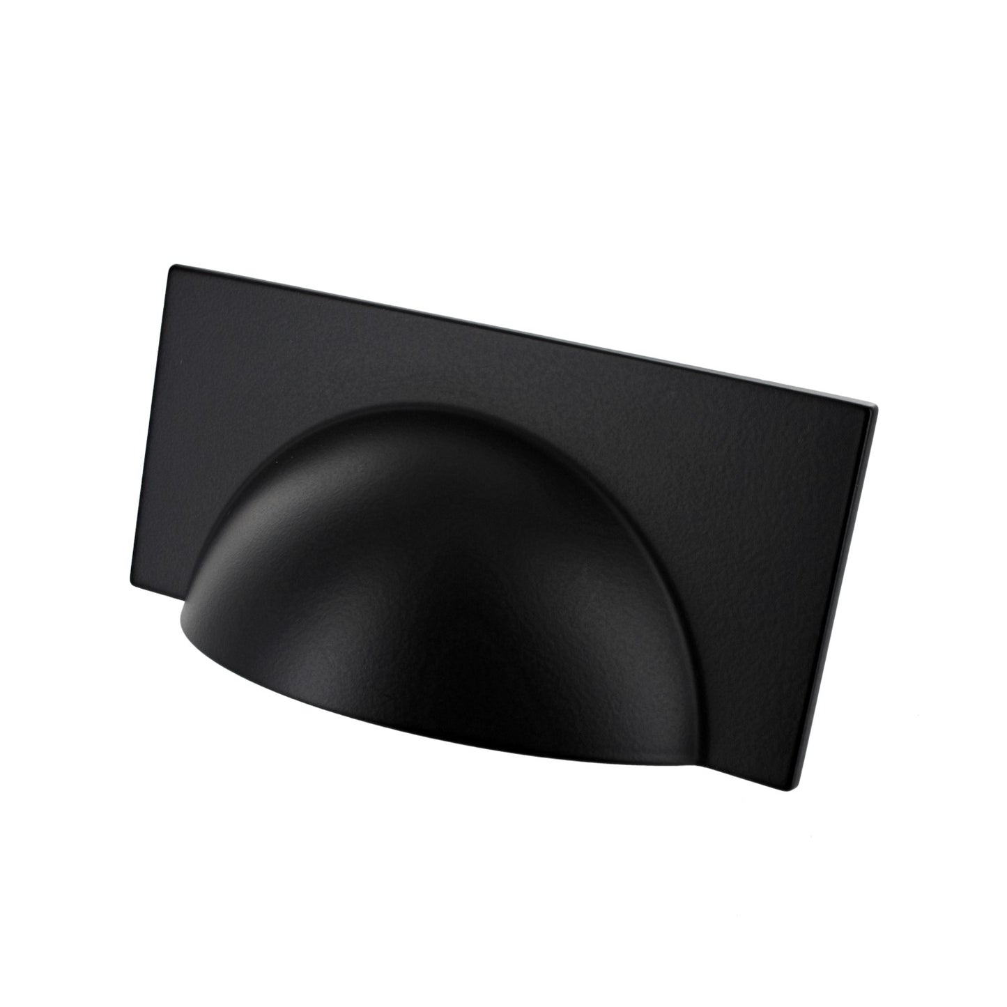 Monmouth Matt Black Square Cabinet Cup Handle - 64mm Centres