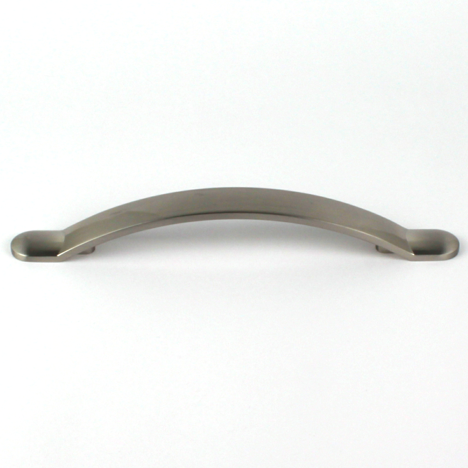 Monmouth Brushed Satin Nickel Cabinet Bow Handle - 128mm Centres