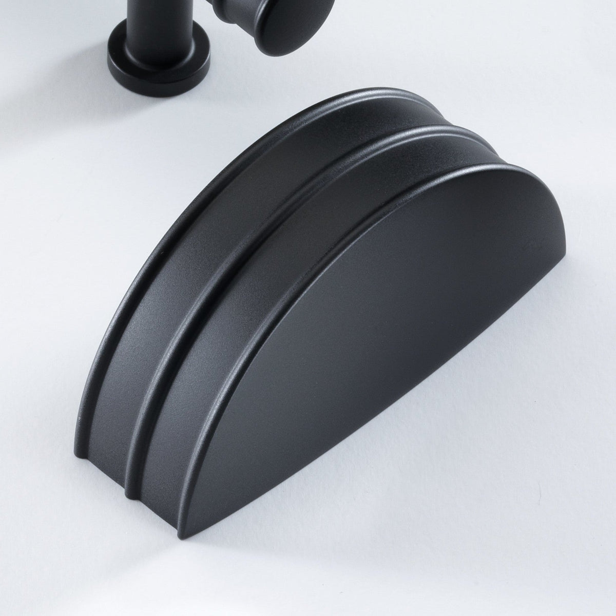 Orkney Matt Black cabinet cup handle