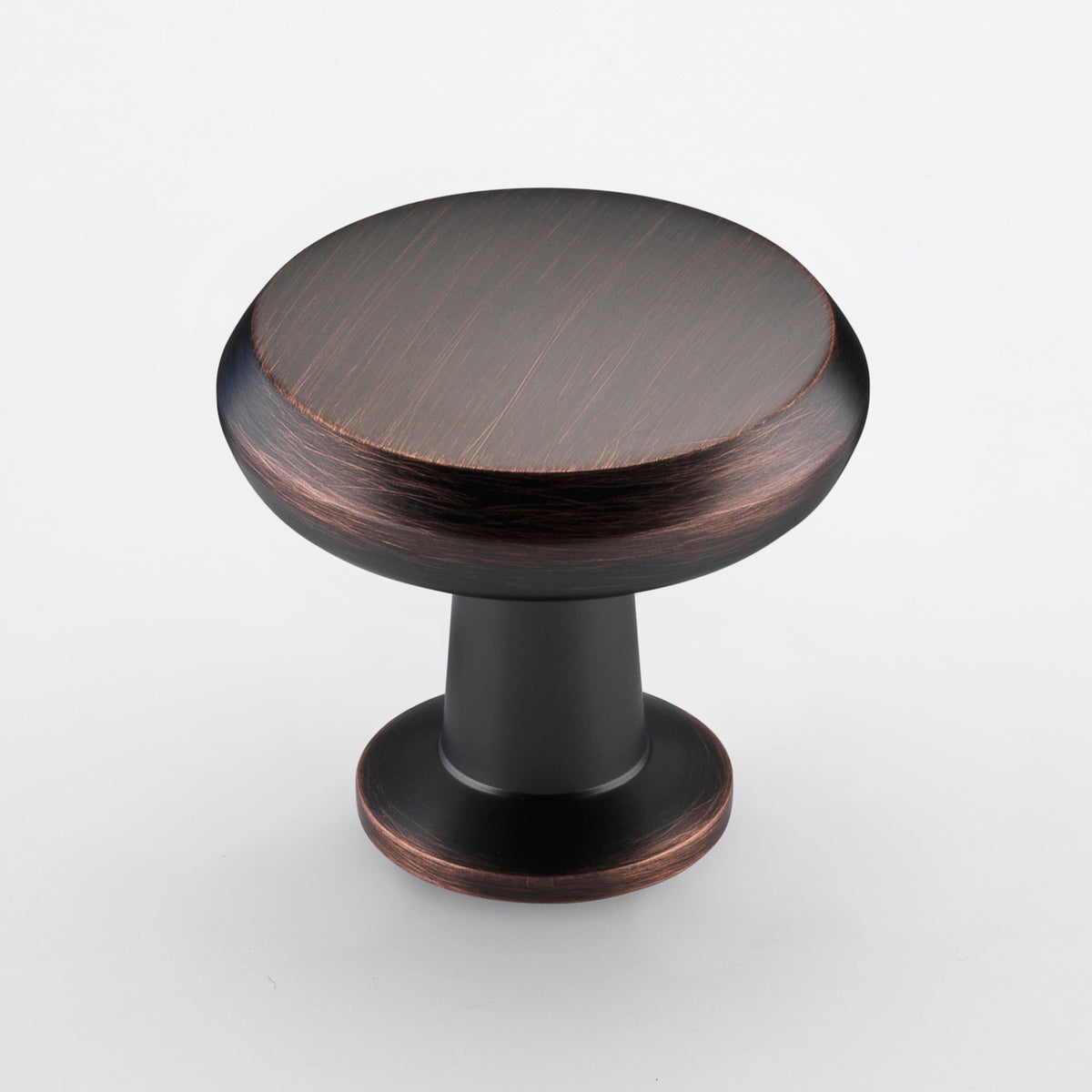 Salcombe cabinet knobs in American Copper