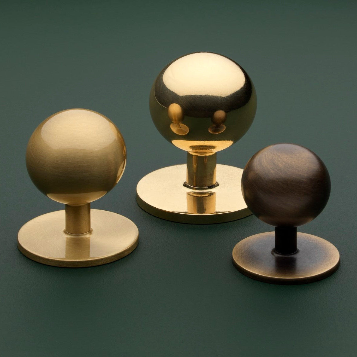 Sandringham Solid Brass Cabinet Knobs