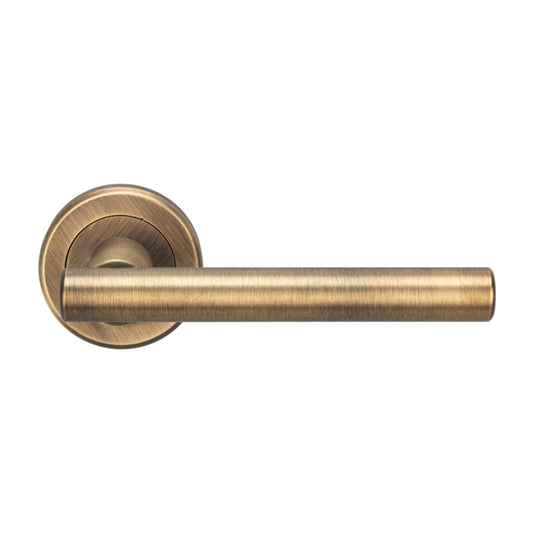 Philadelphia Door Handles On Round Rose