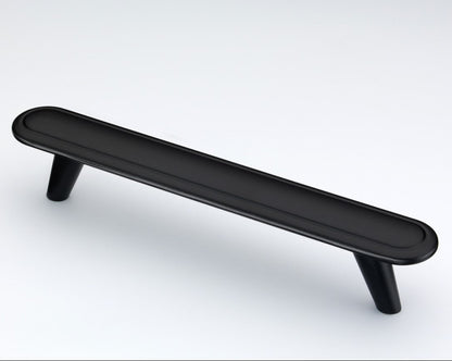 Stockholm Matt Black Cabinet Bar Handle - 128mm Centres