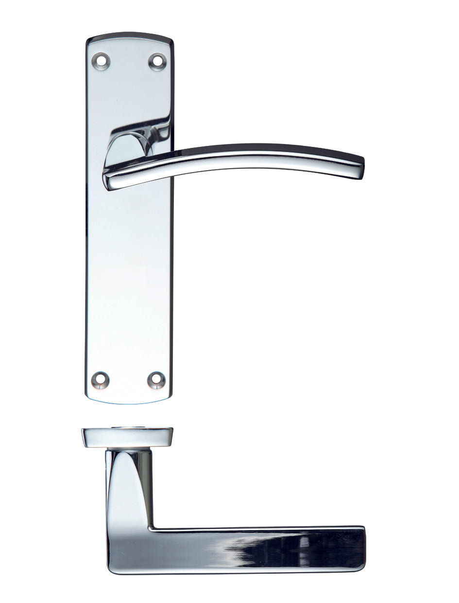 Toledo Polished Chrome Door Handles