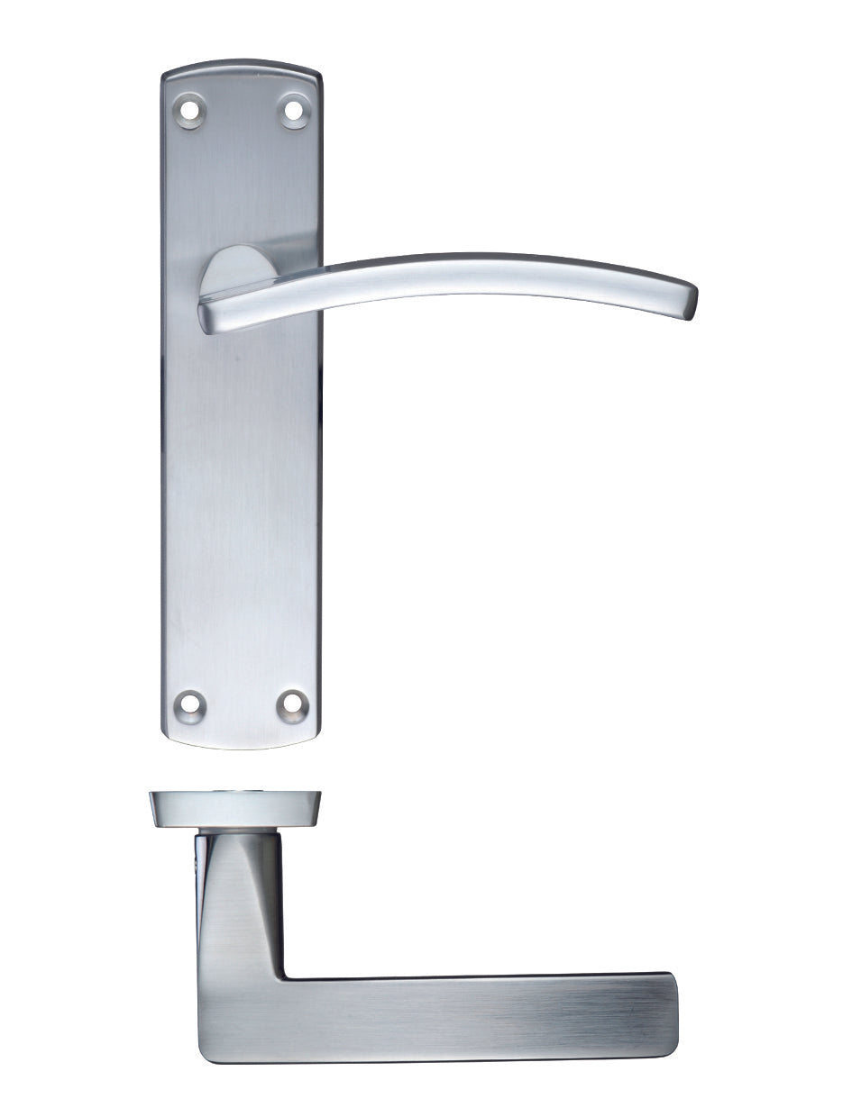 Toledo Satin Chrome Door Handles
