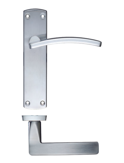 Toledo Satin Chrome Door Handles