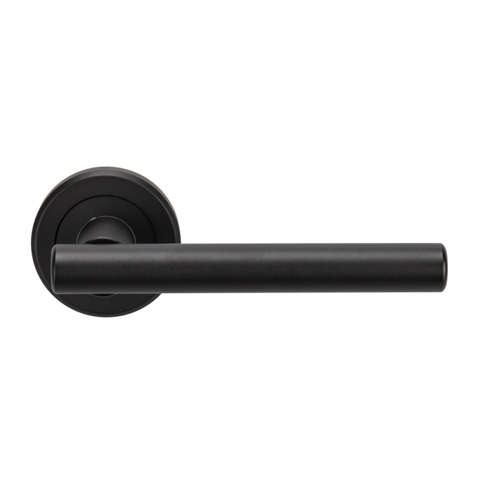Philadelphia Door Handles On Round Rose