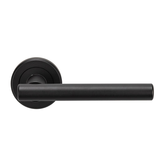 Philadelphia Door Handles On Round Rose